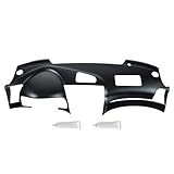 DashSkin USA American Made Molded Dash Cover Cap Compatible with 2004-2008 Acura TL in Black - Easy Cracked Vinyl Dashboard Fix