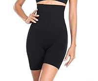 Kroywen Fashion aist Belly Pants Women Corset Waist Lifting Hip Shaper Pants Plus Size Body shepar black