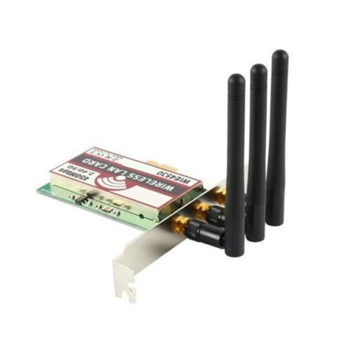 Adaptador WiFi Dual Band 2.4G 5G, Tarjeta de Red Inalámbrica PCIe USB para PC, con Soporte Anti Burning para Placa Madre miniatura 1