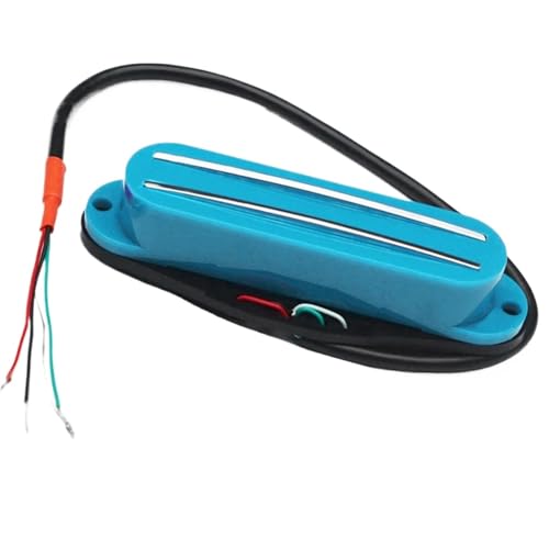 エレキギターのピックアップ 6弦エレキギターダブルコイルピックアップマルチカラーエレキギターピックアップに最適(Sky Blue)