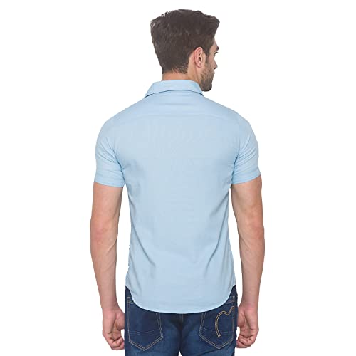 Image of spykar Men's Cotton Slim Casual Shirts