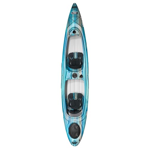 Pelican Argo 136XP - Recreational Tandem Kayak - Sit-on-Top - Multiple Storages Zones - 13.6 ft - Cloud