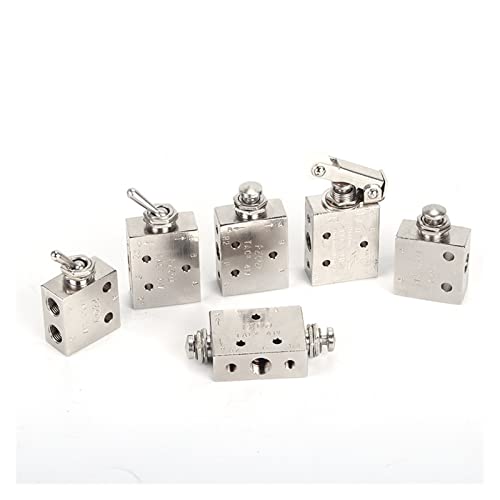 Válvula mecánica neumática TAC2-41V de botón para control de aire industrial 5
