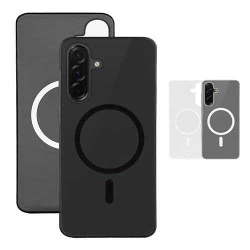 Image of amazon basics Luxury Paper Thin Case Cover for Samsung Galaxy A36 5G | Matte Finish | Compatible with magsafe | (Black, Samsung Galaxy A36 5G)