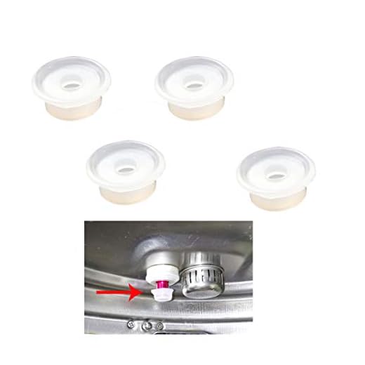 GuangTouL 4-Pack-Schnellkochtopf-Ersatzschwimmerventil für Instant Pot Duo, Duo Plus, Ultra, Lux 3, Q Qt, Schnellkochtopf-Schwimmerdichtung