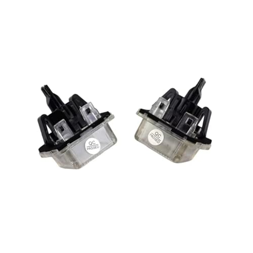 Luz de matrícula para Benz W204 W212 soluciona bombillas fundidas 2 piezas