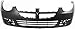 Evan Fischer Front Bumper Cover Compatible with 2003-2005 Dodge Neon Primed with Fog Light Holes