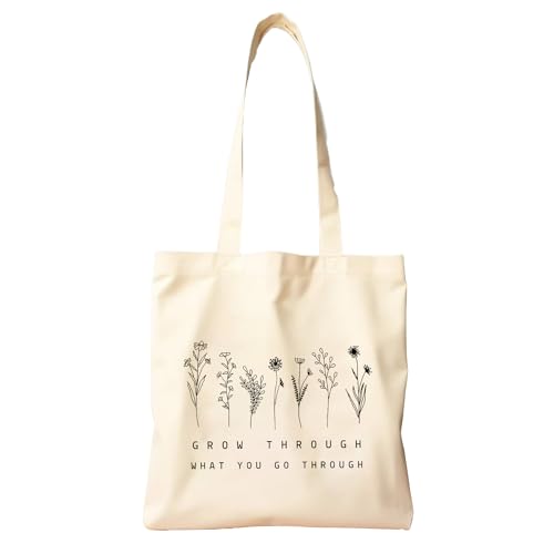 Image of The Purple Tree Cotton Tote Bags for Women (pack of 1) Women Tote Bag, Eco Friendly Tote Bag, Reusable Tote Bag, Shopping Bag, College Bag