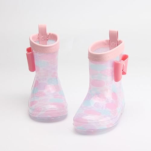 Toddler Rain Boots Rain Boots Short Rain Boots For Toddler Easy On Lightweight Girl Boots Size 123