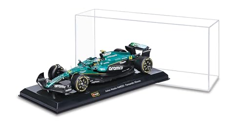 Bburago 1:24 Formula Aston Martin AMR25 con Casco 2025 miniatura 1