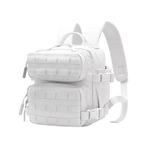 Morrales multifuncional 9L para hiking y camping blanco