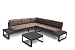 Produktbild Kettler Lounge-Set Murcia 3-teilig, anthrazit/Taupe