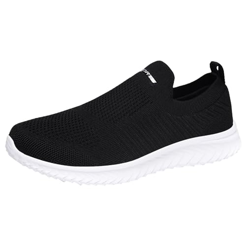 Zapatillas deportivas transpirables para hombre y mujer, ligeras, zapatillas de ciclismo de carreras, para hombre, plata, 46 EU