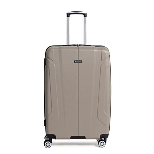 Ben Sherman Derby Spinner Travel Upright Luggage, Champagne, 3-Piece Set (20"/24"/28")3