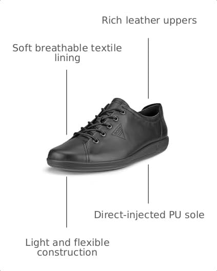 Image of ECCO Soft 2.0 Tie Sneaker