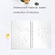 Husalsea Stickeralbum Leer, Wiederverwendbares Stickeralbum zum Sammeln, A5 Scrapbook Stickers Album mit Glatten Seiten, Stickeralbum Leer für Sticker Sammlung, 32 Blätter, 2 Stück