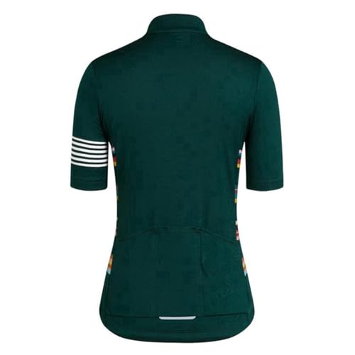 CAWANFLY Camiseta feminina de ciclismo de manga curta de verão, roupas de bicicleta de montanha, sec