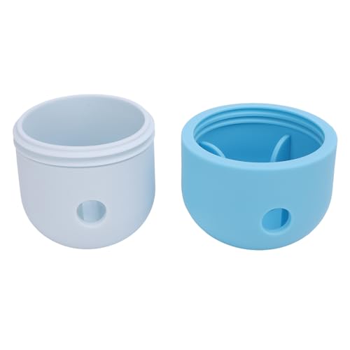 LIZEALUCKY Lucky Food Ball Dog Puzzle Spielzeug Interaktives langsames Fütterungsdesign für intelligente Hunde Silikonmaterial