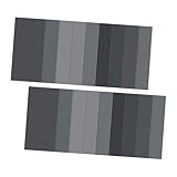 Papier de verre à grain moyen - parfait pour meulage et polissage et non- , bois, caoutchouc, cuir, plastique, pierre, verre et d'autres matériaux, papier de verre pour meulage des meubles
