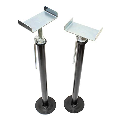 Dumble RV Slide Out Stabilizer Jacks – 16in-28in Travel Trailer Stabilizer Jacks Camper Jack Stands, 2 Piece Set