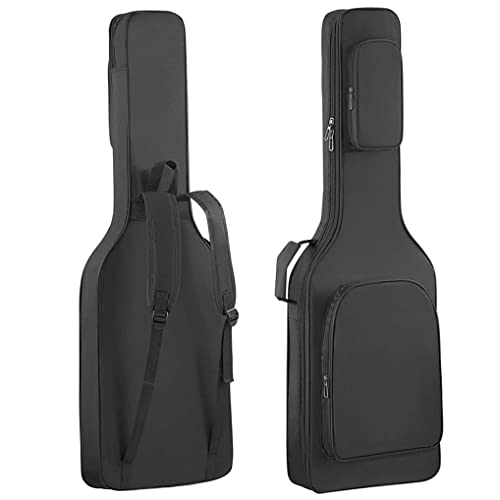 Cas de basse électrique étanche 0.3inch Sac d’épaisseur d’épange épais avec grande poches instruments électroniques… - Les Beatles, Paul McCartney, John Lennon, RIngo Starr, George Harrison Cas de basse électrique étanche 0.3inch Sac d'épaisseur d'épange épais avec grande poches instruments électroniques…