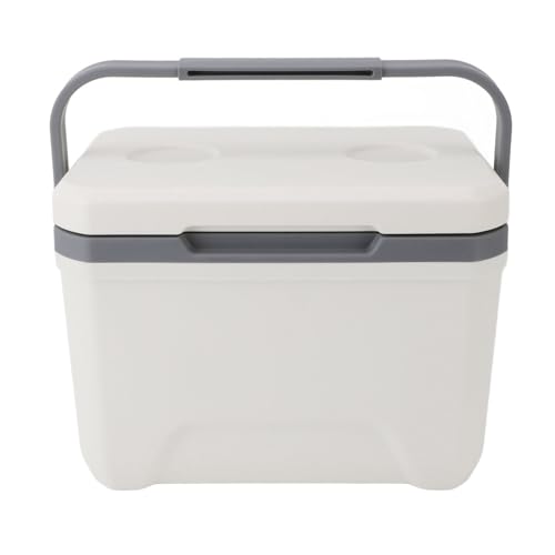 Car Cooler 6L Portable Hard Lightweight PP Ice Chest Box with Handles Cooler Insulated Box for Fishing Boat, Camping, Outdoor, BBQ and Picnic