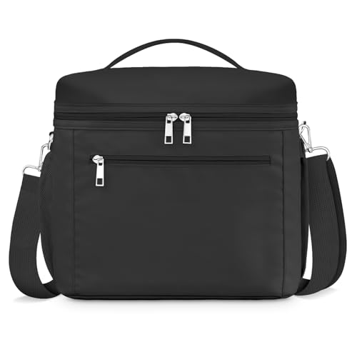 Image of DALINDA Lunch Bag Cooler Bag Lunch Box for Women Men, Insulated Leak Proof LunchBox Lightweight for Picnic,Grocery,Beach,Camping,Travel,Work