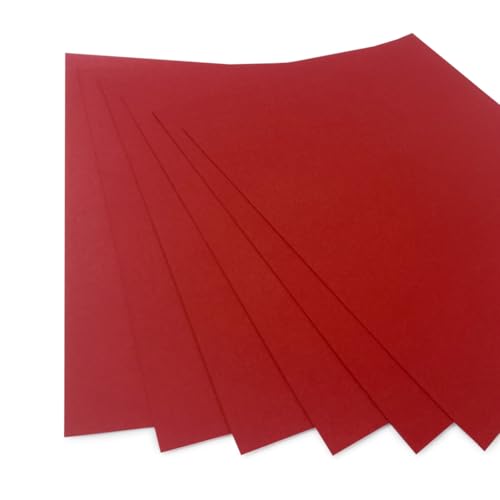 Bazzill Basics T2-252 Card Shoppe Heavy Weight Cardstock, Wax Lips, 25 Sheet Pack, 12 x 12 Inches