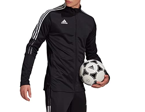 Jaqueta Adidas Tiro 21 Preta e Branca-g