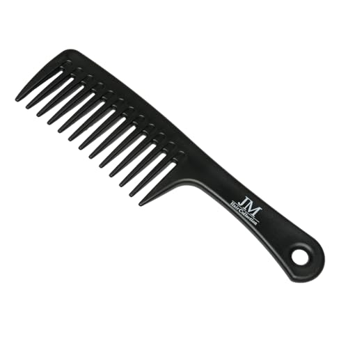 Peine de Dientes Anchos para Cabello Rizado Negro miniatura 1