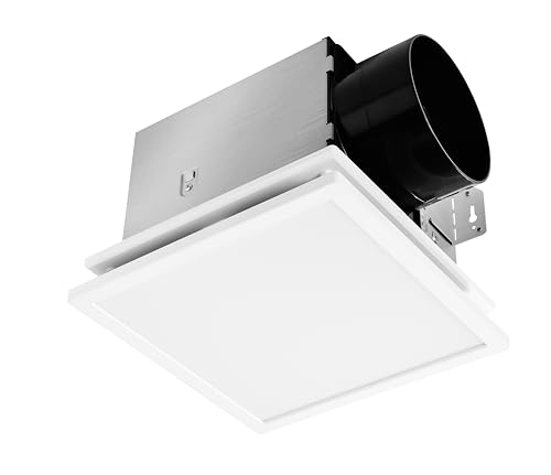 Tech Drive Bathroom Exhaust Fan with Light And Night Light 150 CFM