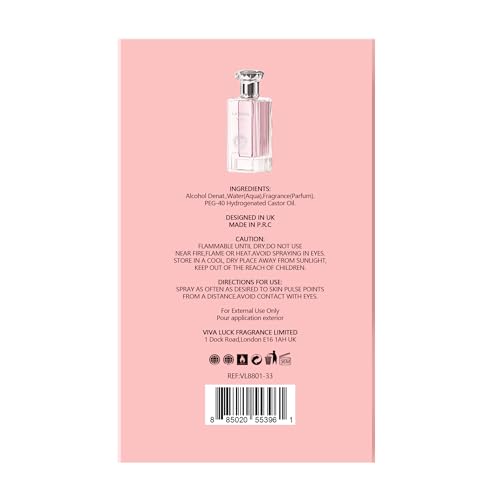 Hybrid & Company La Bella Viva Pour Femme Eau De Parfum Natural Spray Vaporisateur,3.4FL.OZ