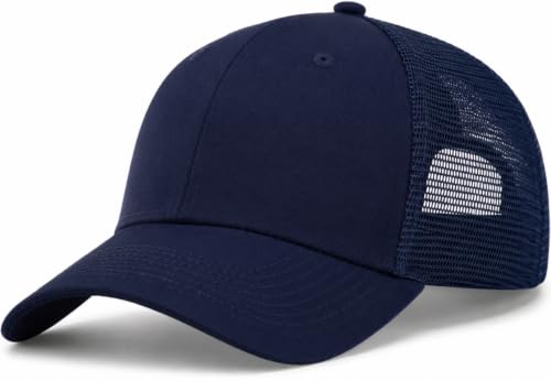 Image of TSSGBL Classic Plain Baseball Cap, Small /M-L /XL-3XL Big Head Fit, Unisex Adjustable Cotton Structured Golf Dad Hat