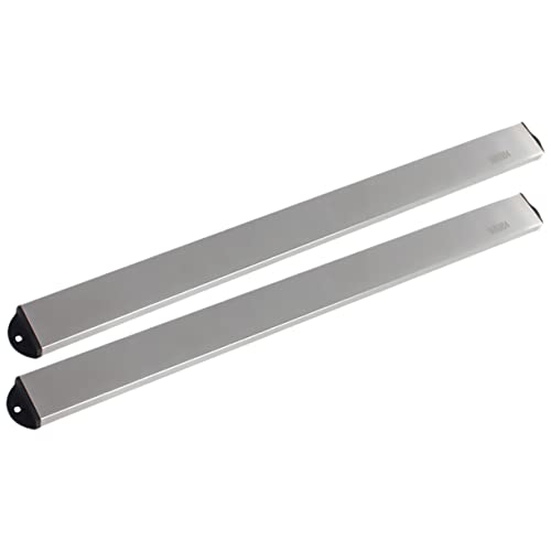 ULTECHNOVO 2 Piezas Soporte Para Herramientas De Imán Cuchillo Organizador De Herramientas De Cocina Portacuchillas De Pared Abdominales Silver