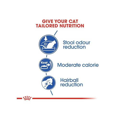 Image of Royal Canin Indoor 27 Home Adult Cat Food, Dry Food with Moderate Calories, Supports Stool Odour Reduction, 2 Kg