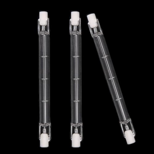 R7S 125MM T3 500W Ampoule halogène R7S 1000W J125 220-240V Lampes Halogènes pour le travail, la sécurité, les lumières paysagères, les lampadaires 1PC 1000W