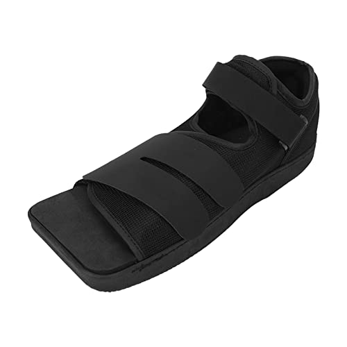 Socobeta Zapato de Recuperación de Pies, Zapato de Recuperación Cómodo de Malla Ajustable para Cirugía de Pie(L)