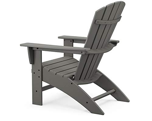 POLYWOOD-Nautical-3-Piece-Curveback-Adirondack-Chair-Set-with-Side-Table POLYWOOD Nautical 3 Piece Curveback Adirondack Chair Set with Side Table