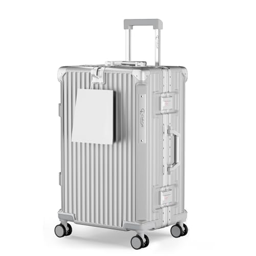 スーツケース アルミキャリーケース 機内持ち込み 軽量TSA 40L シルバー 楽天市場】スーツケース アルミ Sサイズ キャリーケース 機内持ち込み
