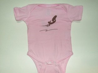 Girl Wakeboard Baby Crawler Pink 6 Months