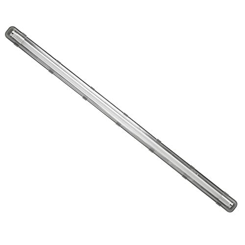 Electraline 65036 Réglette LED pour Armoire, 1800 Lumens, Lumière naturelle 4000K, 18W, Longueur 126cm, IP65, Blanc Cover