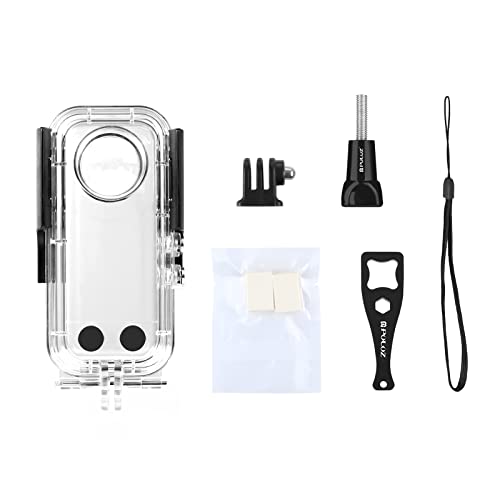 Funda de buceo de 30m para Insta360 X3 PULUZ carcasa impermeable 7