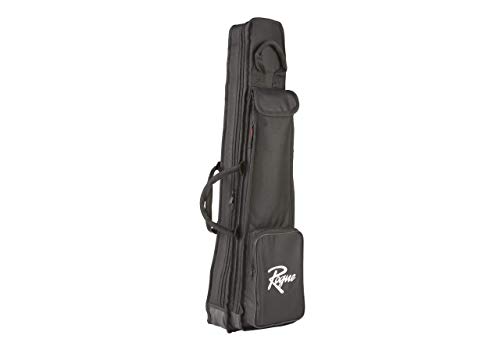 Rogue RLS-1 Lap Steel Guitar with Stand and Gig Bag Metallic Black - Thumbnail 3