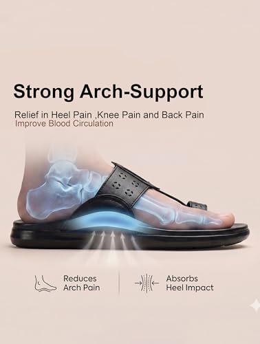 Image of Kolhapuri & Puneri Ethnic Chappal With Super Soft Cushioned Footbed|Ortho & Doctor Comfortable Lightweight Anti-Slip Sole Slipper|Traditional Stylish Ethnic Sandal for MenBB1069