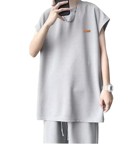 [KOTRBOY] ĕ Y ㉺Zbg  ㉺2_Zbg 傫TCY pc ZbgAbv n XEFbg Y W[W Y KlC jp -gray-XL