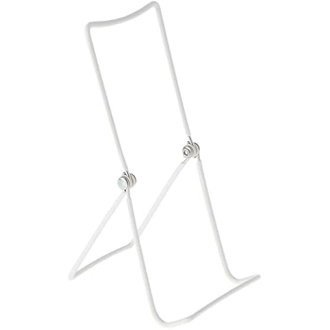 12-Pack Wire Display Stand (3A) Easel for books and documents (White) Cover