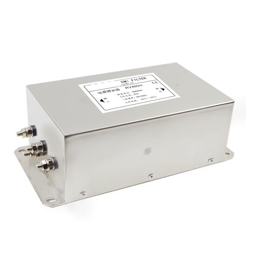 Filtre triphasé AC 50A RV460H anti-interférence pour système haute tension 660V-690VAC 3 fils
