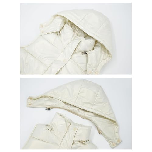 Girls Puffer Vest Lightweight Fall Waterproof Hooded Zip Up Kids Fleece Jacket Thermal Preppy School Boys Winter Coat4