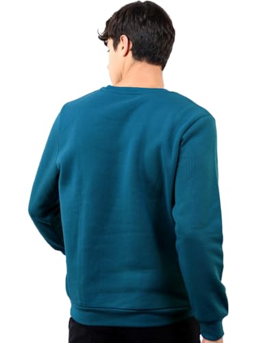 Image of EYEBOGLER Men's Cotton Blend Round Neck Sweatshirt
