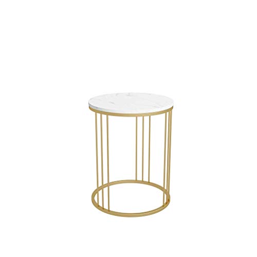 HTLLT Storage Table Balcony Side Table Multifunction Marble Texture Me